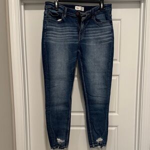 BKE Payton Ankle Skinny Blue Jeans Size 30